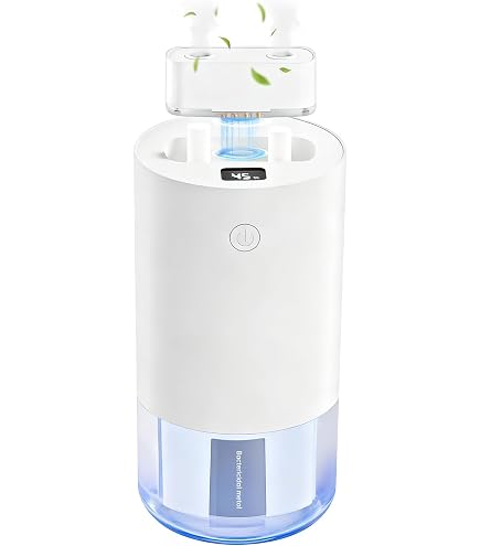 Amazon.co.jp: 加湿器 卓上 小型 【2025進化モデル&抗菌鋼板